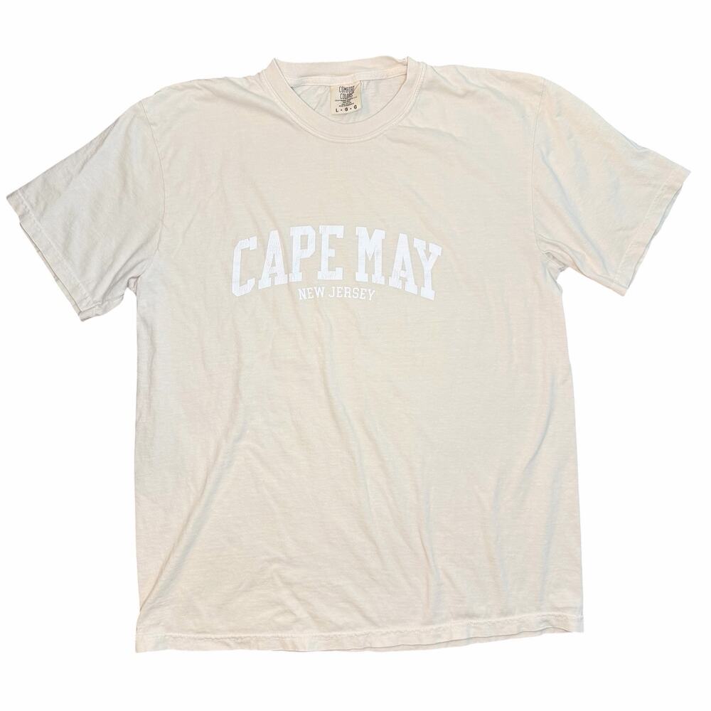 Comfort Colors Cape May New Jersey Tee Size L